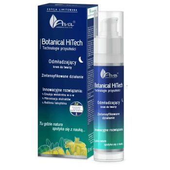 AVA Botanical HiTech Odmładzający Krem Do Twarzy Noc 50ml